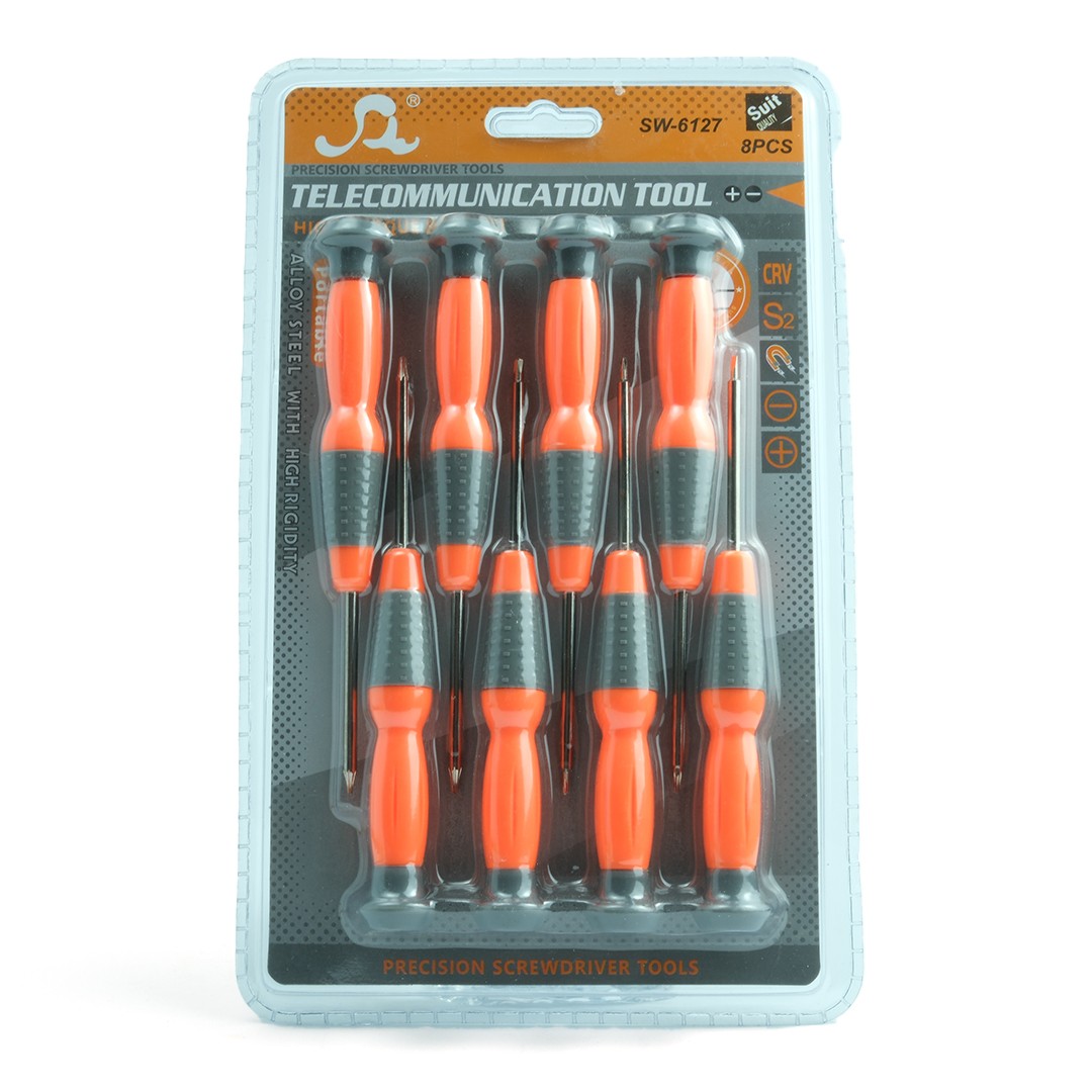 8-Piece Precision Screwdriver Set